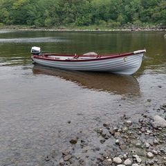 18ft lake boat 4hp mariner engine