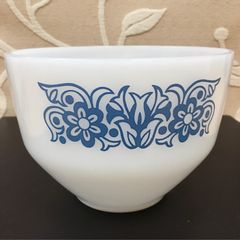 Vintage American Milk Glass Bowl  by The Federal Glass Co.
