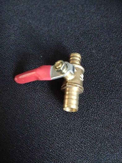 Small ball valve 1/4" 10mm free viewing