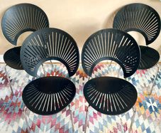 4 x Nanna Ditzel Trinidad Dining Chairs, Vintage Danish