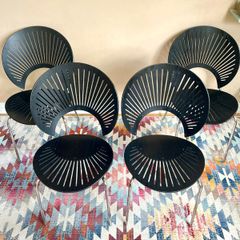 4 x Nanna Ditzel Trinidad Dining Chairs, Vintage Danish