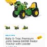 kids ride on tractor Image 3