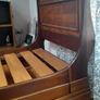 Single 3 ft bed mahogany Louis Philippe Image 4