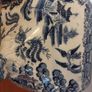 Fabulous Antique Blue and White Transferware Willow Pattern Shallow Lidded Tureen/Vegetable Dish For Display, Unknown Maker, Most Likely Staffordshire Made Image 7