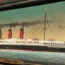 Aquitania Hand Painted Carved Sign Image 7