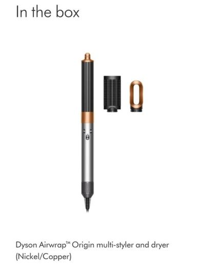 New, Dyson Airwrap Dyson Air Wrap Origin Multi-Styler and Dryer (Nickel/Copper) PLUS EXTRAS