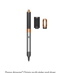 New, Dyson Airwrap Dyson Air Wrap Origin Multi-Styler and Dryer (Nickel/Copper) PLUS EXTRAS