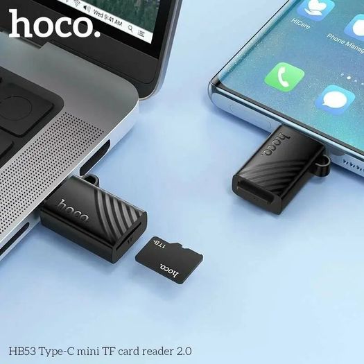 HOCO HB53 USB Type-C Card Reader for microSD TF Memory Cards OTG 480 Mbps
