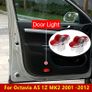 2Pcs LED Car Decor Door 3D Ghost Shadow Projector Courtesy Lights For Skoda Octavia A5 1Z 2 MK2 2001 - 2012 2008 2007 2006 2005 Image 2