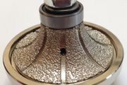 Diamond Profile Wheels for granite, marble edge profiling. HALF BULLNOSE 20mm, 25mm, 30mm