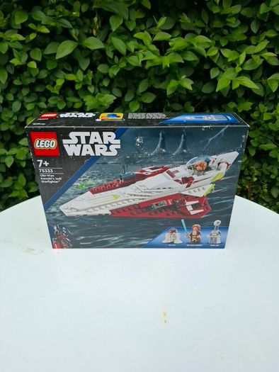 LEGO Star Wars OBI Wan Kenobis Jedi Starfighter 75333 Building Set New in Box
