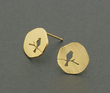 Bird Earrings and Necklace set