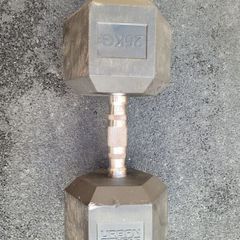 Urban Fitness 25kg Hex Dumbbell