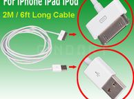 main image for ad 2 Meters Long USB cable for Iphone 4