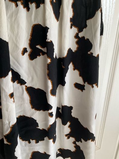 Dorothy Perkins cow pattern halter neck like new