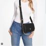 Michael Kors Freya small convertible Pebbled Leather Crossbody Bag - Black - BNWT RRP 250 Image 2