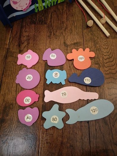 Magnetic fishing game