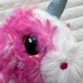 Little Live Pets Scruff-a-lots Cutie Cuts Series 2 Pink Unicorn Soft Plush approx. 11 cm. Used Please see photos Image 6