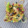 Zany zoo wooden activity cube Image 5