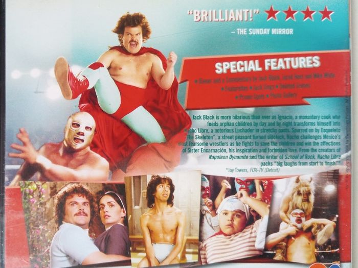 Nacho Libre [2006] Jack Black & Peter Stormare [1xDVD Movie]