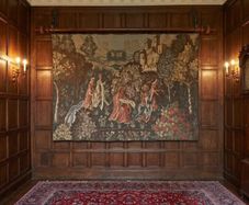 Very large old tapestry