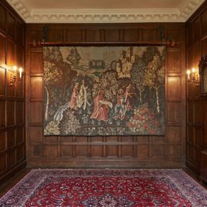 Very large old tapestry
