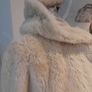 ladies  zara faux fur coat Image 3