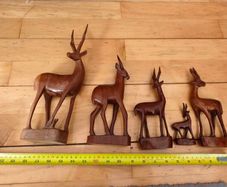 wooden animals