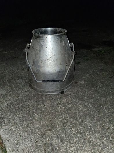 Stainless steel milk bucket