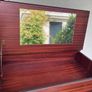 Solid wood dresser/chest of drawers with mirror Image 3