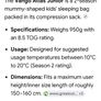 vango atlas junior sleeping bag Image 4