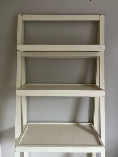 Contemporary ladder book shelf