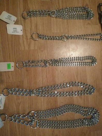 Dog Genuine Leather Spiked Collar