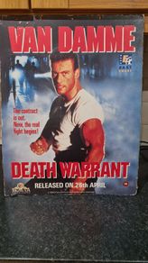 Van Damme Movie Release Advertisement
