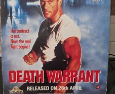 Van Damme Movie Release Advertisement