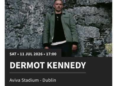 Dermot Kennedy Aviva