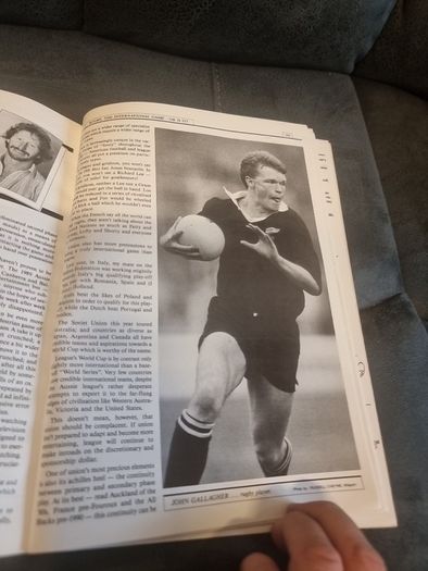 The Big Black Rugby Book  1990