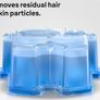 Braun series 9 8 7 Clean and Renew Electric Shaver Cleaning Cartridges, Hygienically Cleans, Removing Residual Hair & Skin Particles, Image 4