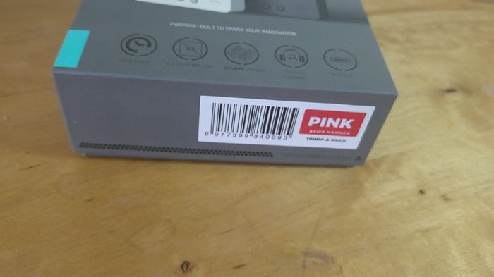 TRIMUI BRICK Hammer Edition TG3040 Retro Console Pink Mint Boxed Accessories