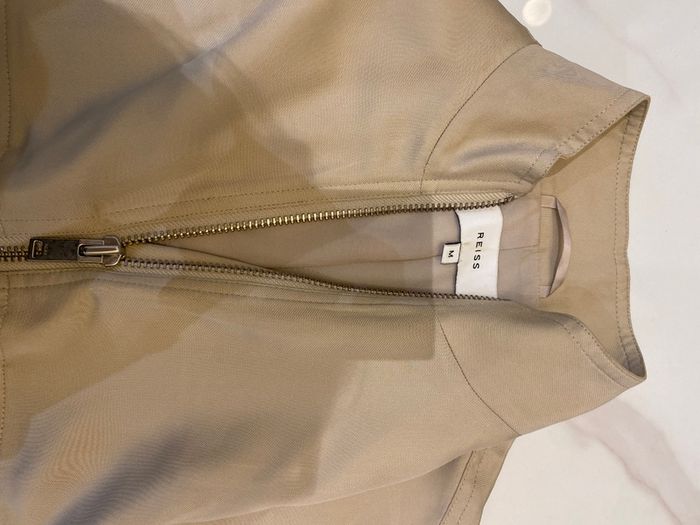 REISS - Summer Jacket, Beige/Stone Colour