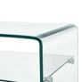 Coffee Table Clear 98x45x31 cm Image 3