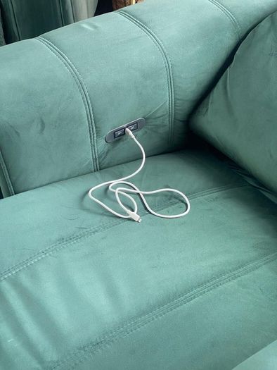 Recliner Emerald Green Arm Chair