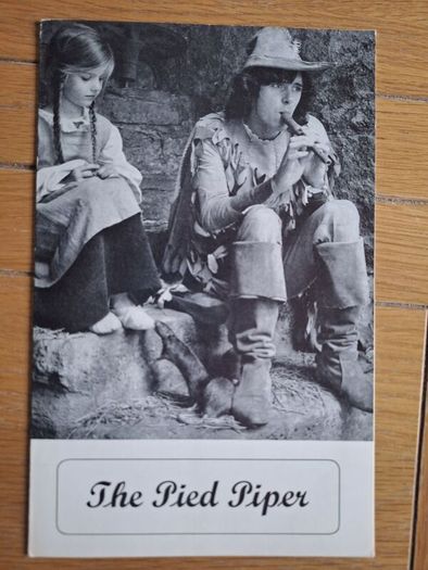 1972 The Pied Piper Press Kit Photos & Pressbook