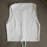 Zara white fine knit top uk 8-10 Image 5