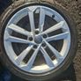 17" Audi,  Vw,  Seat,  Skoda Alloys with tyres Image 4