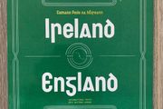Souvenir Program Ireland v England