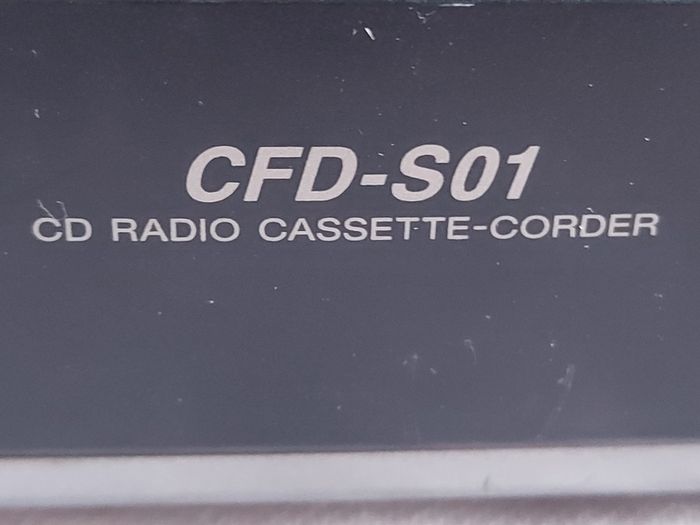 SONY CD, Radio, Cassette-Corder, Model No. CFD-S01, everything working great and in like new condition