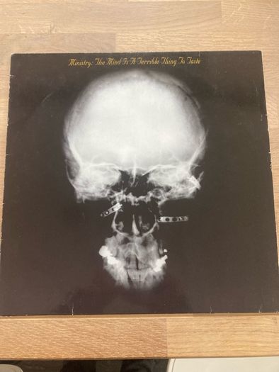 Ministry The Mind is a Terrbile Thing to Taste 1989 Pressing