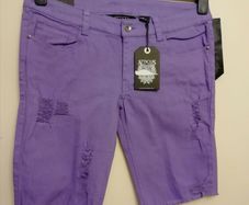 Ladies Atticus Shorts Denim Style Violet New With Tags Size 12, Waist 30 Inches Payment by Paypal or Revolut