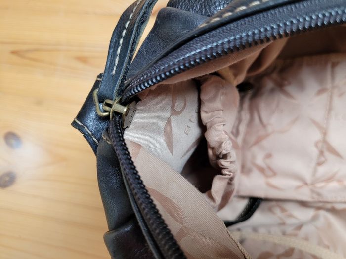 Storksac Leather Nappy Bag